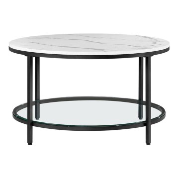 Konferenční stůl SID 80 cm bílá