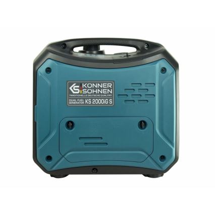 Könner & Söhnen KS7869 - Plynová a benzínová invertorová elektrocentrálaKS 2000iG S 2000W