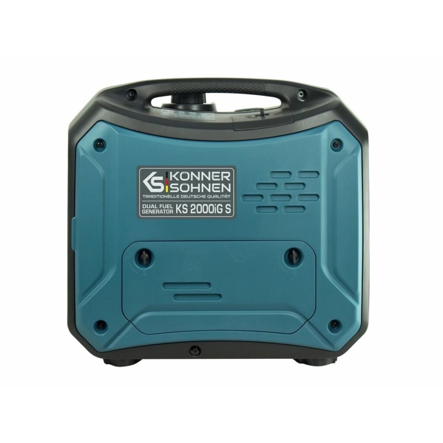 Könner & Söhnen KS7869 - Plynová a benzínová invertorová elektrocentrálaKS 2000iG S 2000W