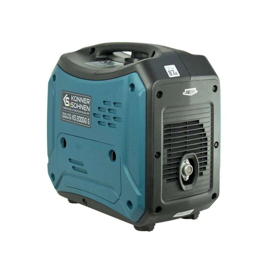 Könner & Söhnen KS7869 - Plynová a benzínová invertorová elektrocentrálaKS 2000iG S 2000W