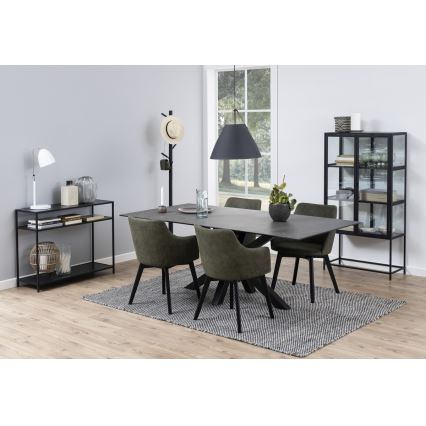 Konzolový stolek SARON 100x35 cm černá