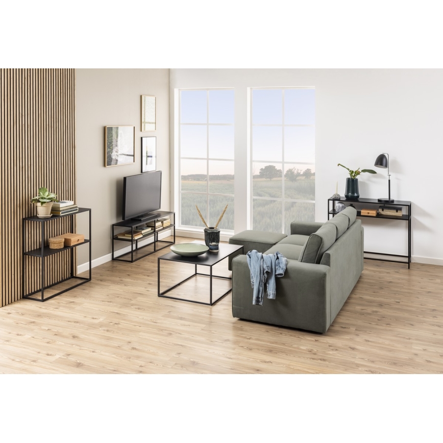 Konzolový stolek SETH 100x35 cm černá