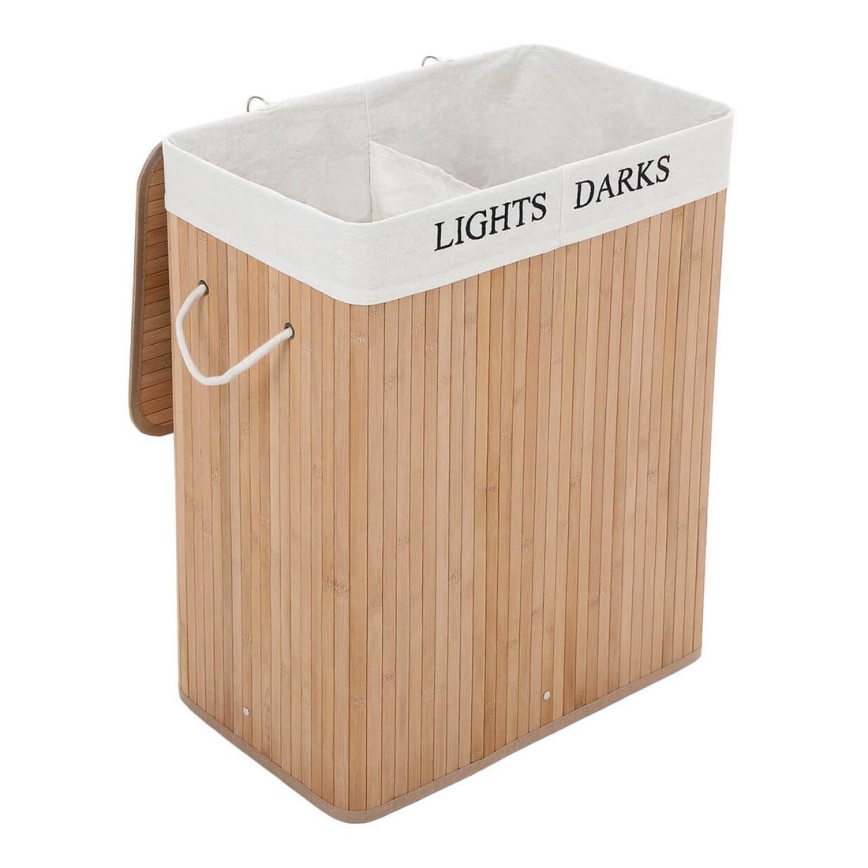 Koš na prádlo GUS hnědá