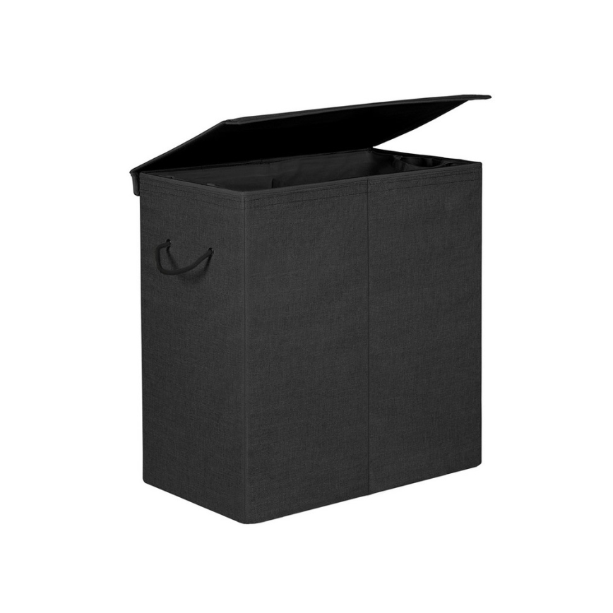 Koš na prádlo NASH černá