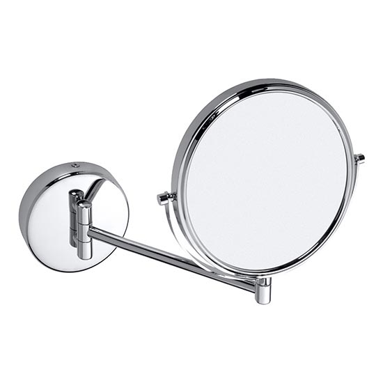 Kosmetické zrcátko 23,2x26,5 cm stříbrná