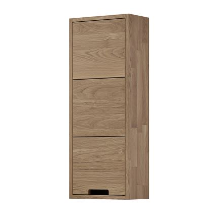 Koupelnová nástěnná skříňka GRIBSKOV 90 cm béžová/dub