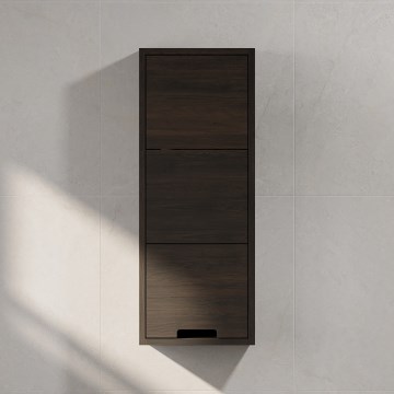 Koupelnová nástěnná skříňka GRIBSKOV 90 cm hnědá/dub