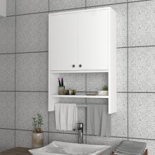 Koupelnová nástěnná skříňka VIRA 90x59 cm bílá