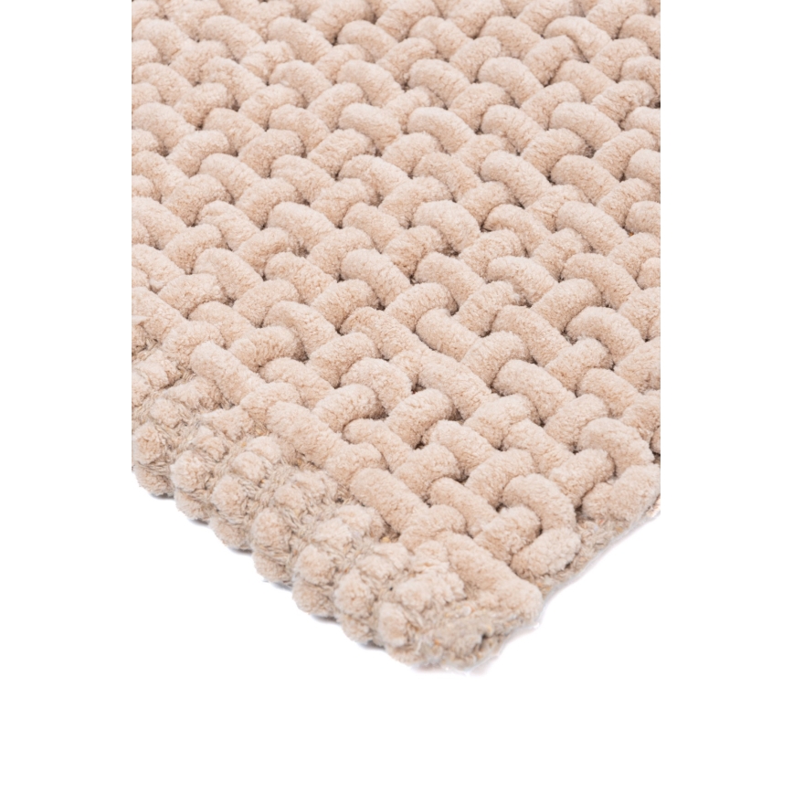 Koupelnová předložka BELWEDER 60x100 cm béžová