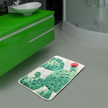 Koupelnová předložka GREEN 40x60 cm zelená