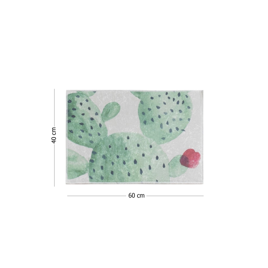 Koupelnová předložka GREEN 40x60 cm zelená