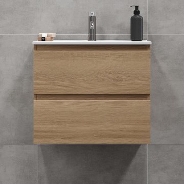 Koupelnová skříňka HENRY pro umyvadlem 60 cm dub
