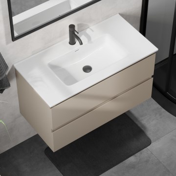 Koupelnová skříňka s umyvadlem KENWOOD 91 cm marakesh/bílá