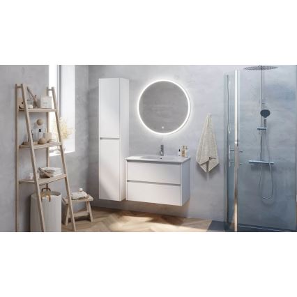 Koupelnová skříňka s umyvadlem LYKE 80 cm bílá