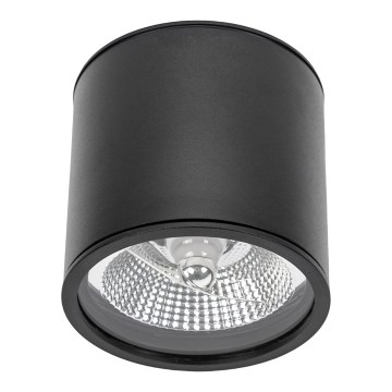 Koupelnové bodové svítidlo CHLOE AR111 1xGU10/12W/230V IP65 kulatý černá