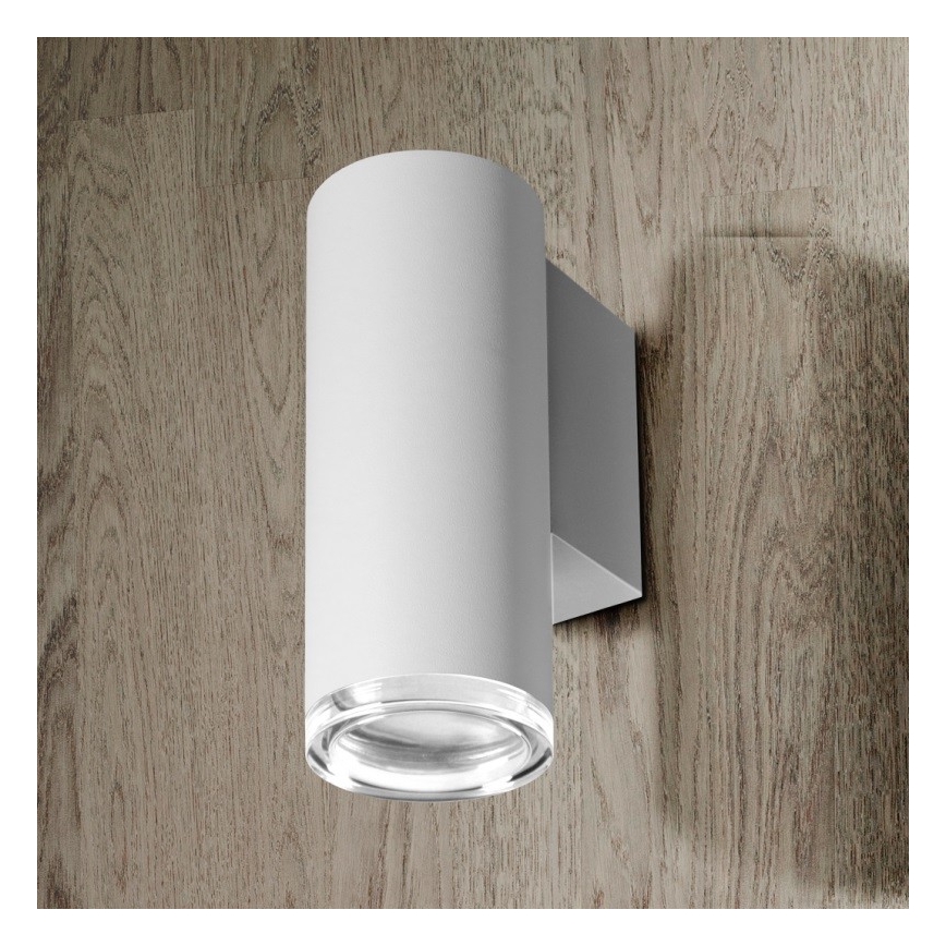 Koupelnové nástěnné bodové svítidlo TURYN 1xGU10/10W/230V IP44 bílá