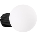 Koupelnové nástěnné svítidlo HALO 1xG9/8W/230V pr. 12 cm IP44 černá