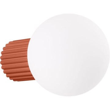 Koupelnové nástěnné svítidlo HALO 1xG9/8W/230V pr. 12 cm IP44 oranžová