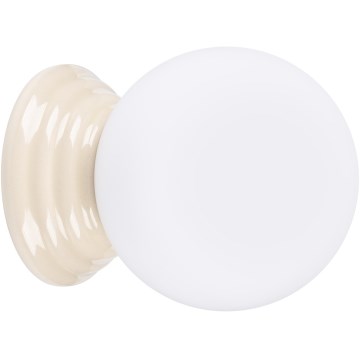 Koupelnové nástěnné svítidlo ZORI 1xG9/8W/230V IP44 béžová