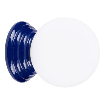 Koupelnové nástěnné svítidlo ZORI 1xG9/8W/230V IP44 modrá