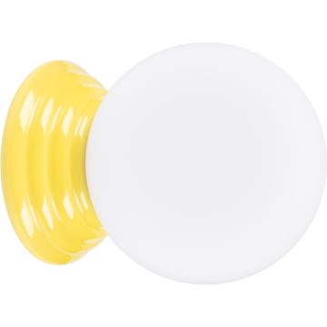 Koupelnové nástěnné svítidlo ZORI 1xG9/8W/230V IP44 žlutá