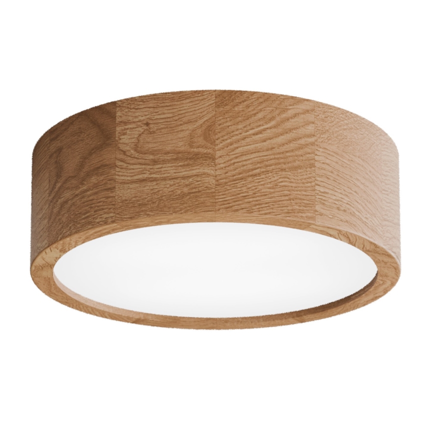 Koupelnové stropní svítidlo CLEO 2xE27/24W/230V IP54 pr. 27,5 cm dub