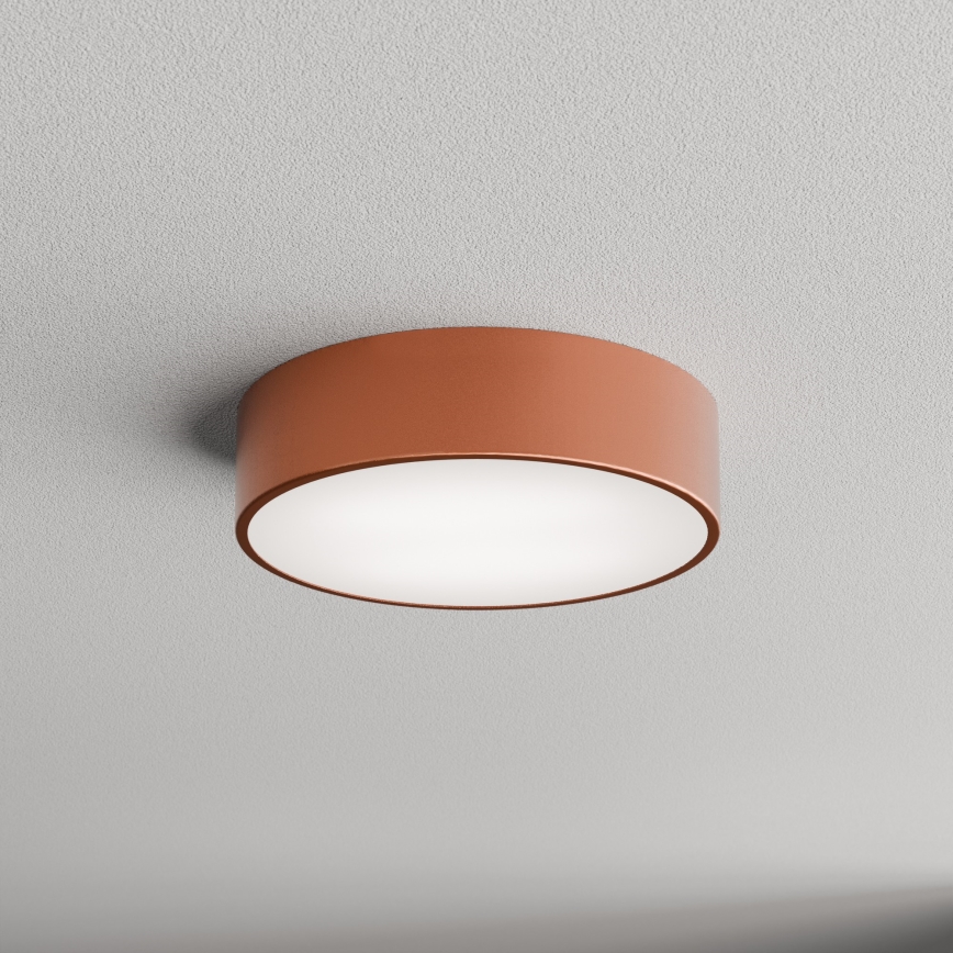 Koupelnové stropní svítidlo CLEO 2xE27/24W/230V pr. 30 cm měděná IP54