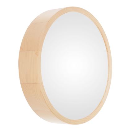 Koupelnové stropní svítidlo CLEO 3xE27/24W/230V IP54 pr. 37,5 cm borovice