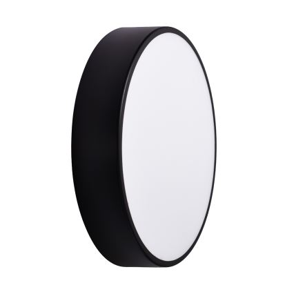 Koupelnové stropní svítidlo CLEO 3xE27/24W/230V pr. 40 cm černá IP54
