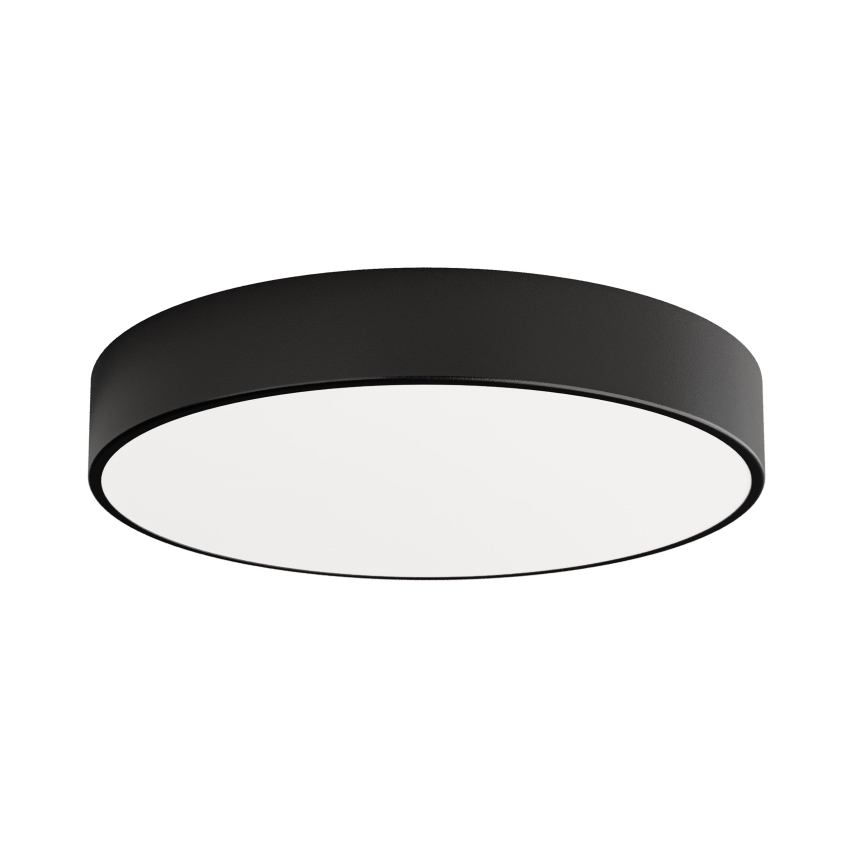 Koupelnové stropní svítidlo CLEO 4xE27/24W/230V pr. 50 cm černá IP54
