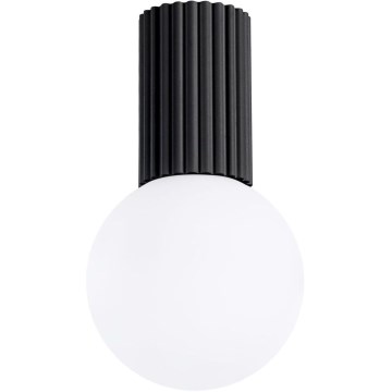 Koupelnové stropní svítidlo HALO 1xG9/8W/230V pr. 12 cm IP44 černá