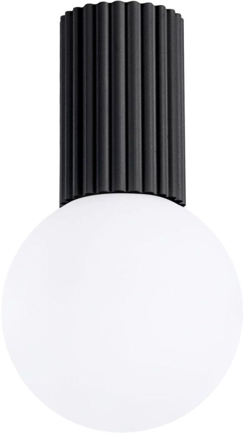 Koupelnové stropní svítidlo HALO 1xG9/8W/230V pr. 12 cm IP44 černá