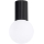 Koupelnové stropní svítidlo HALO 1xG9/8W/230V pr. 12 cm IP44 černá