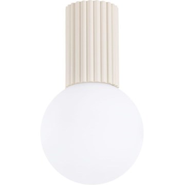 Koupelnové stropní svítidlo HALO 1xG9/8W/230V pr. 12 cm IP44 krémová