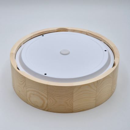 Koupelnové stropní svítidlo NATURAL 2xE27/15W/230V IP54 borovice pr. 27 cm