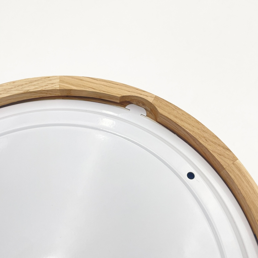 Koupelnové stropní svítidlo OAK 2xE27/15W/230V IP54 dub pr. 27 cm