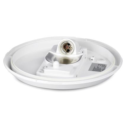 Koupelnové stropní svítidlo se senzorem 1xE27/60W/230V IP44 ø 29,6 cm