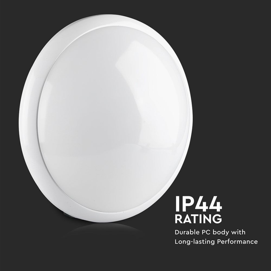 Koupelnové stropní svítidlo se senzorem 1xE27/60W/230V IP44 ø 29,6 cm
