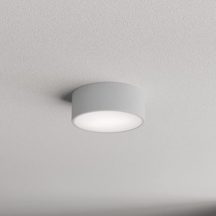 Koupelnové stropní svítidlo se senzorem CLEO 1xE27/24W/230V pr. 20 cm IP54 šedá