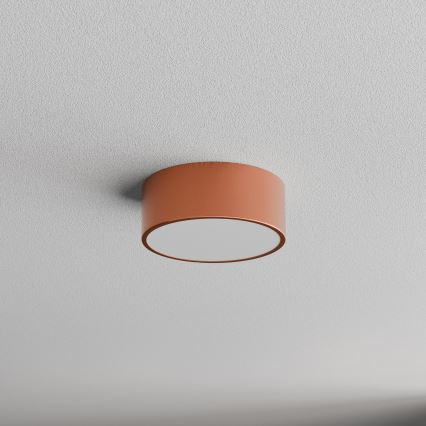 Koupelnové stropní svítidlo se senzorem CLEO 1xE27/24W/230V pr. 20cm IP54 měděná