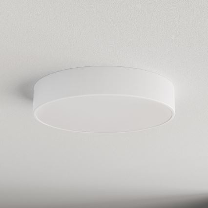 Koupelnové stropní svítidlo se senzorem CLEO 3xE27/24W/230V pr. 40 cm bílá IP54