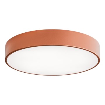 Koupelnové stropní svítidlo se senzorem CLEO 4xE27/24W/230V pr. 50 cm IP54 měděná