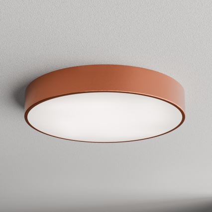 Koupelnové stropní svítidlo se senzorem CLEO 4xE27/24W/230V pr. 50 cm IP54 měděná