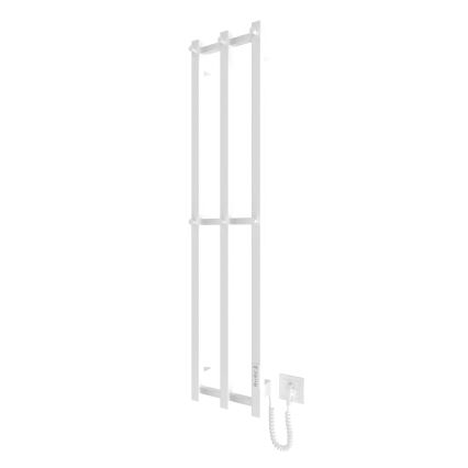 Koupelnový radiátor HF SLIM 110W/230V 117x25 cm bílá hranatý