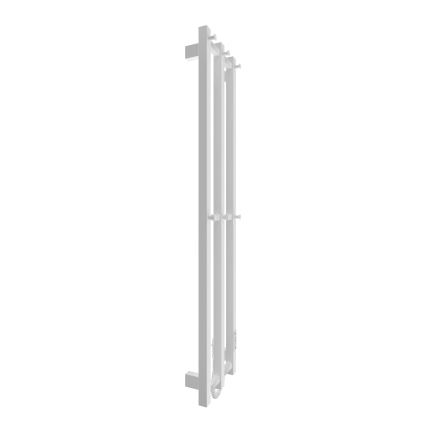 Koupelnový radiátor HF SLIM 110W/230V 117x25 cm bílá hranatý