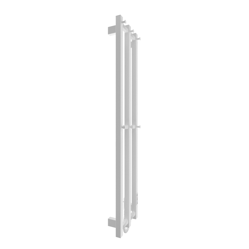 Koupelnový radiátor HF SLIM 110W/230V 117x25 cm bílá hranatý