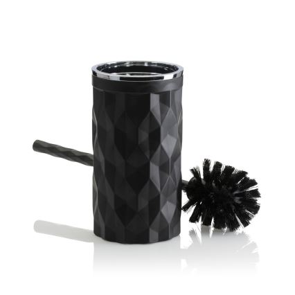 Koupelnový set REINA 5 ks černá/lesklý chrom