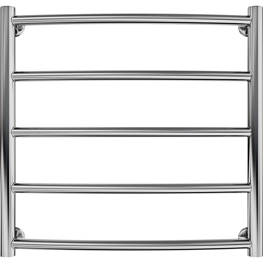 Koupelnový žebříkový radiátor CLASSIC 102W/230V 50x53 cm nerez/lesklý chrom