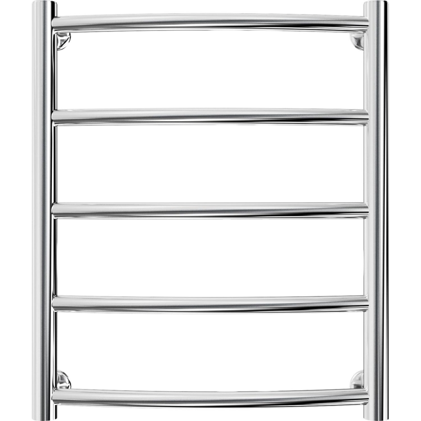 Koupelnový žebříkový radiátor CLASSIC 88W/230V 50x43 cm nerez/lesklý chrom