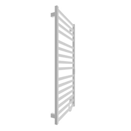 Koupelnový žebříkový radiátor HF OXFORD 255W/230V 117x53 cm bílá pravá